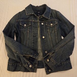 GAP Women's Classic Indigo Jean Jacket